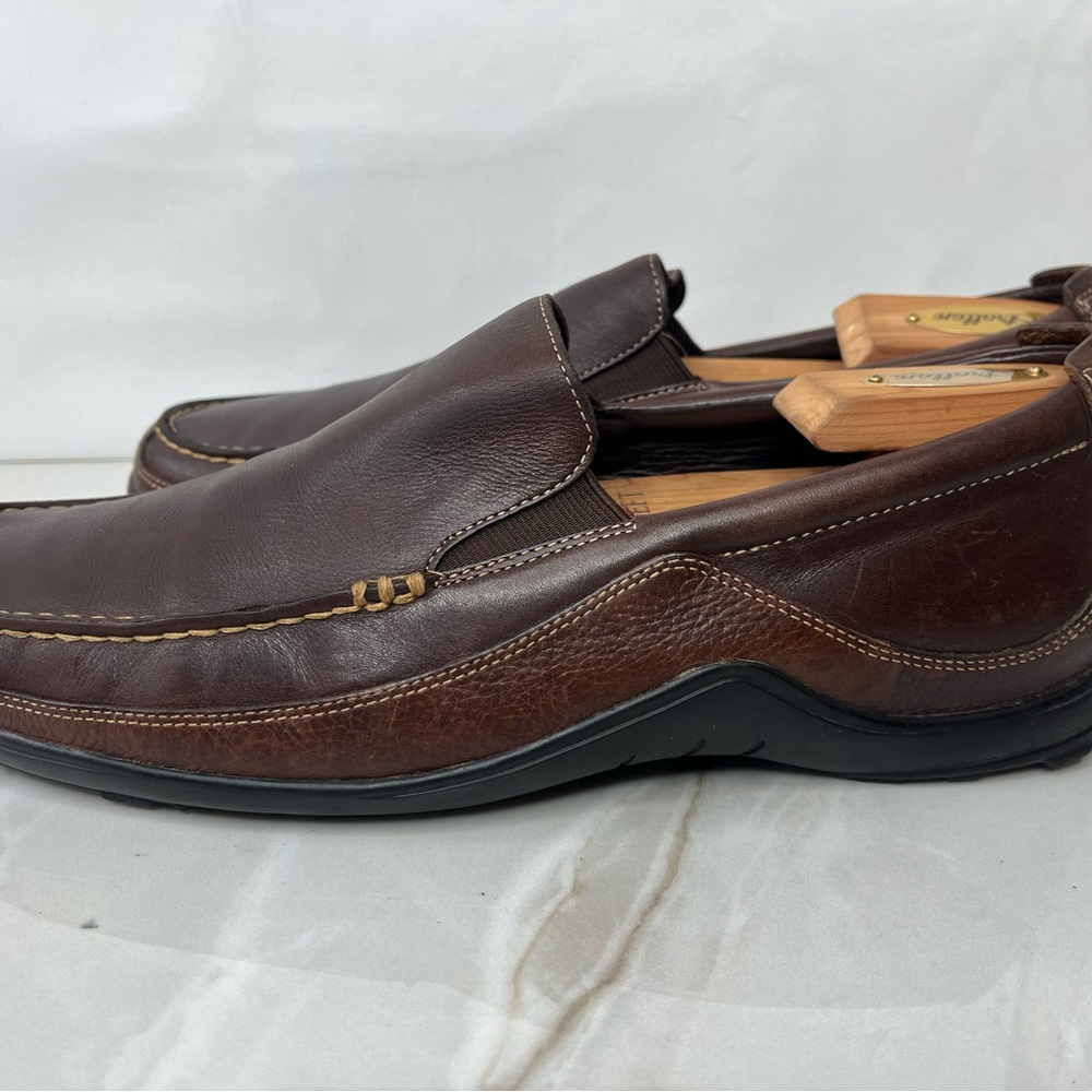 COLE HAAN Tucker Venetian Loafer Leather Brown Men Shoes Size 11.5 M Slip On - Picture 6 of 14